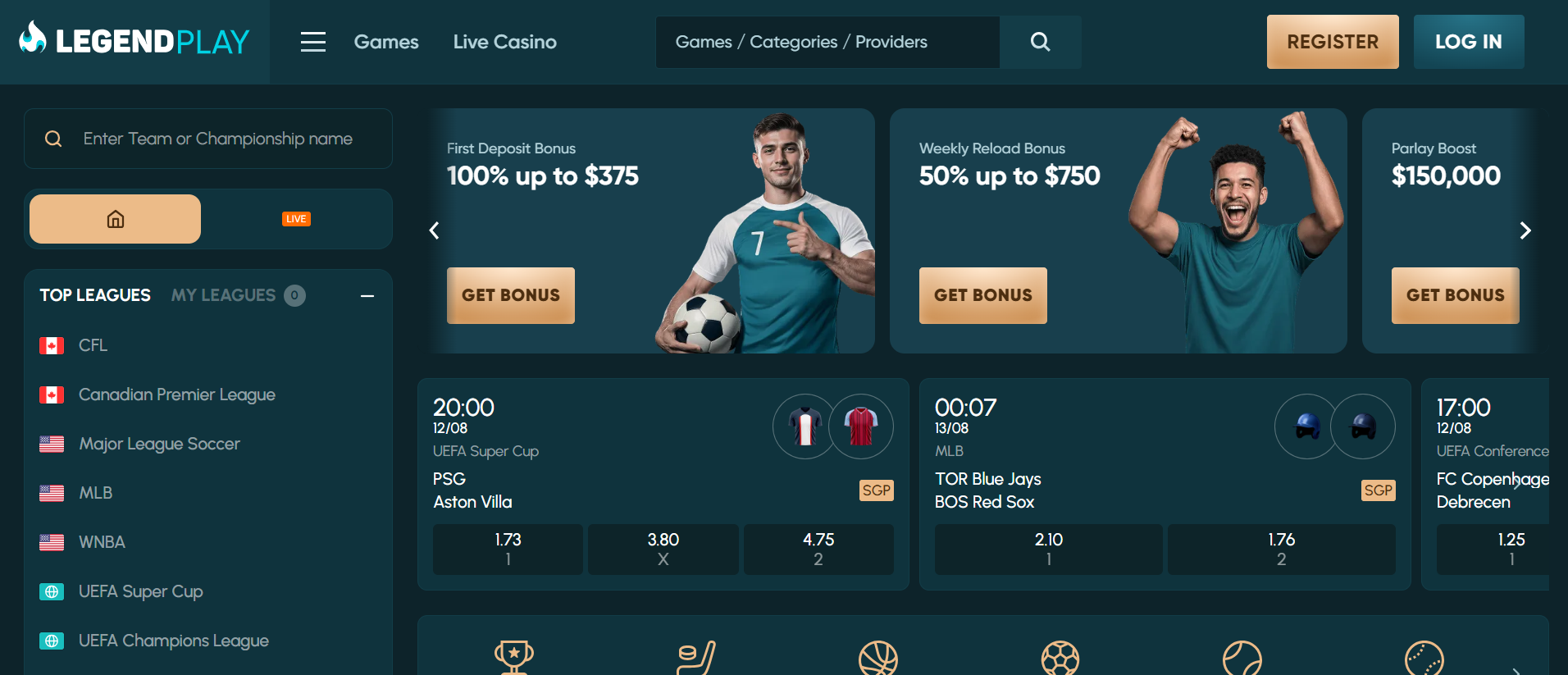 Legendplay casino en ligne